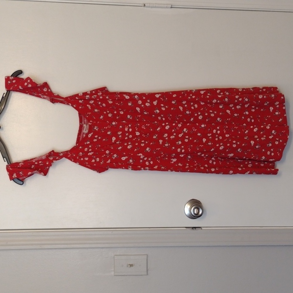 Mossimo Supply Co Red Boho Dress size XS